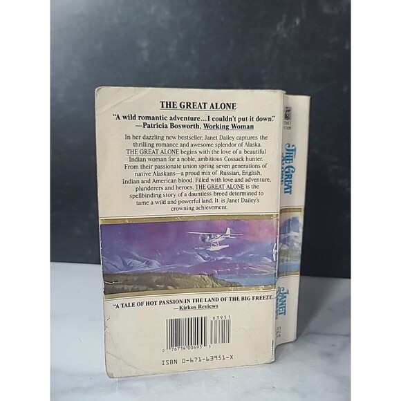 The Great Alone By Janet Dailey Paperback - Picture 8 of 10